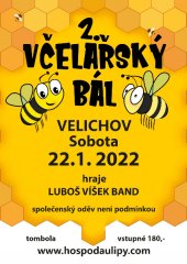 Pozvánka na 2. Včelařský bál do Velichova 